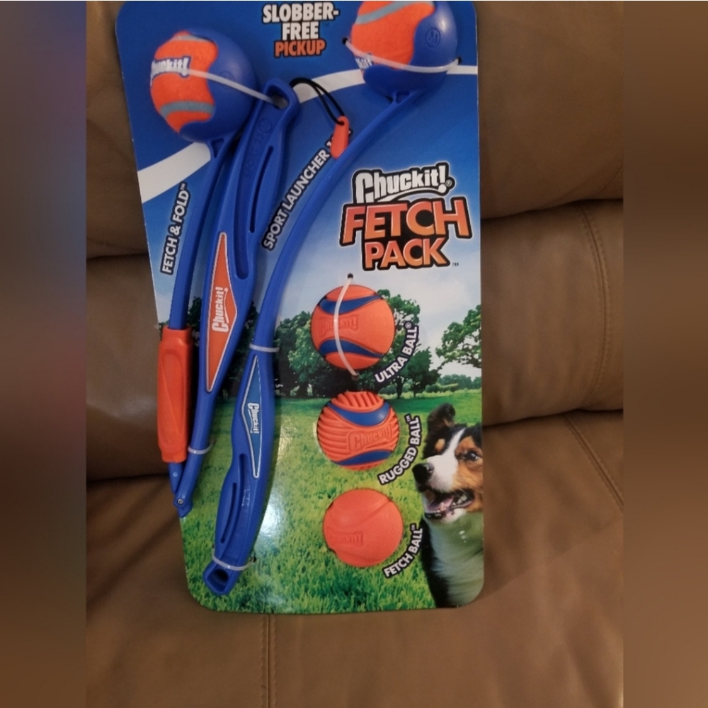 Chuckit! Launcher Dog Fetch Pack ~ 7-piece Set ~